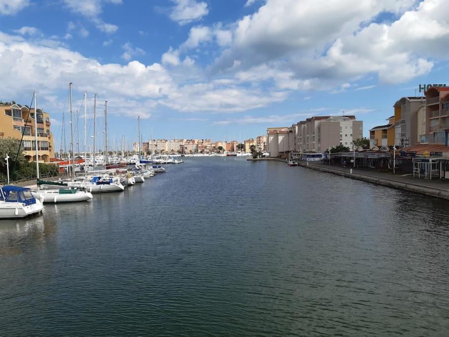Appart. Calme 5 Pers Vue Sur Le Port De Gruissan Ngoại thất bức ảnh
