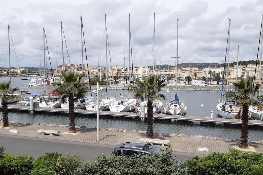 Appart. Calme 5 Pers Vue Sur Le Port De Gruissan Ngoại thất bức ảnh